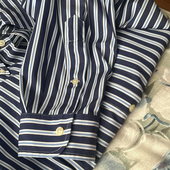 Ralph Lauren Men’s Long Sleeve button down striped shirt - Picture 6 of 7